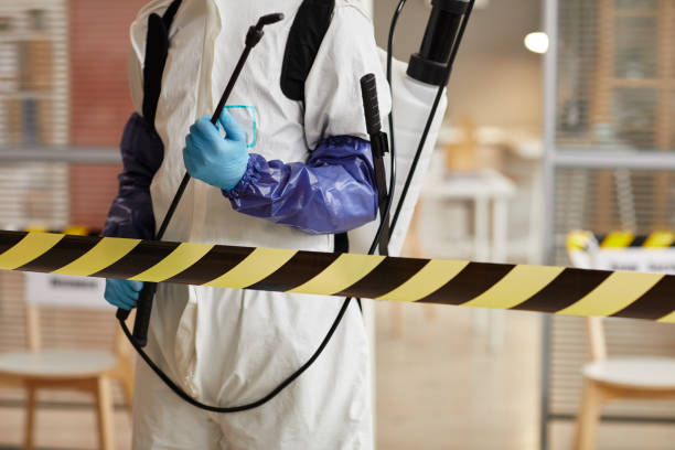 Professional Biohazard Cleanup technician working in Oakland, SC